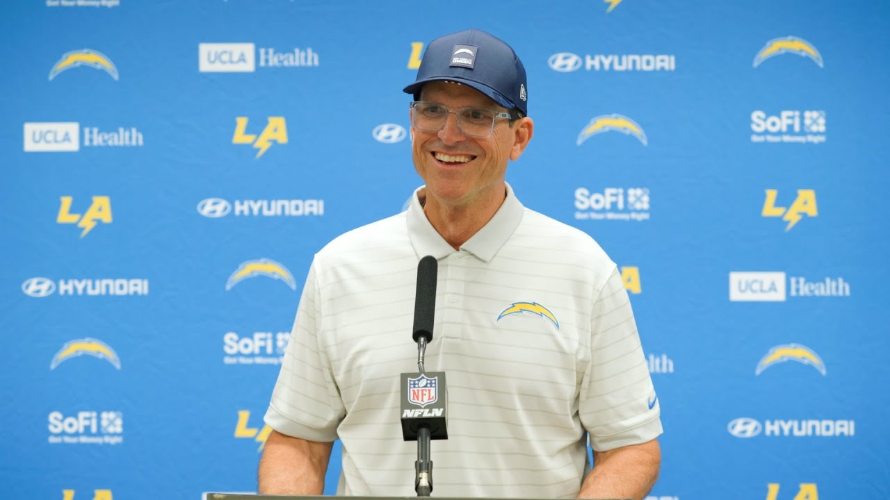 Jim Harbaugh Postgame Press Conference Vs Cowboys | LA Chargers