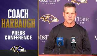 John Harbaugh Provides an Update on Lamar Jackson | Baltimore Ravens