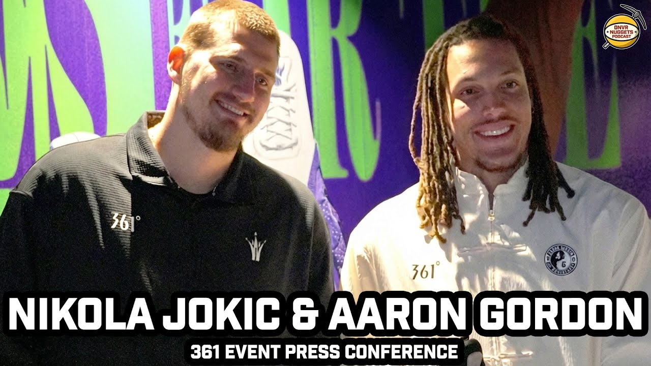 Nikola Jokic & Aaron Gordon on AG Coming To Serbia, Nuggets, Why They Signed With 361 & More