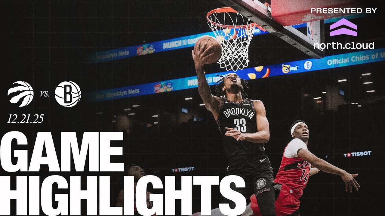 HIGHLIGHTS | Nets Defense Stifles Raptors, 96-81