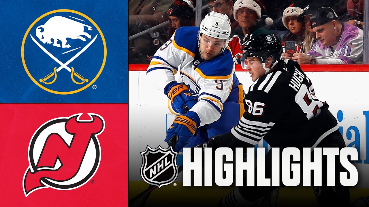 Sabres vs. Devils | NHL Highlights | December 21, 2025