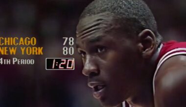 WILD 1986 CHRISTMAS ENDING MJ & The Bulls at MSG!