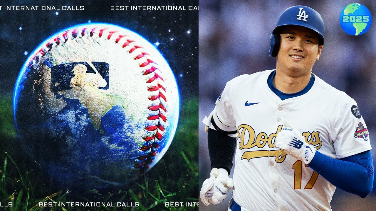 2025's best MLB moments as called by international broadcasts! 🌎