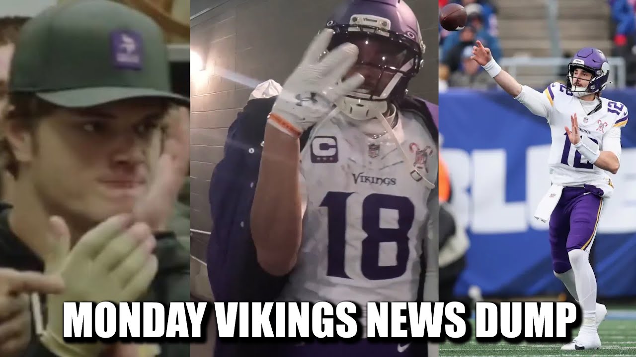Minnesota Vikings News Dump (12.22.2025) | McCarthy Hand, BIG DUBS, THE BROS SHOW