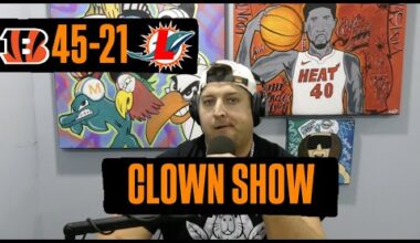 Miami Dolphins Throttled By Bengals | Mike McDaniel 's Team Continues 3rd Quarter Meltdowns