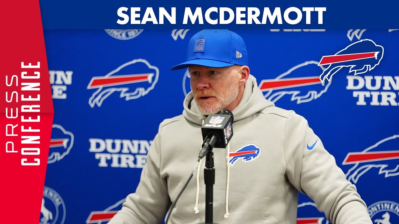 Sean McDermott: "The Guys Showed Up And Made Plays" | Buffalo Bills