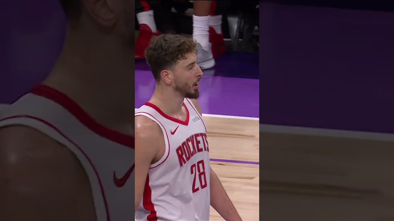 WHAT A SEQUENCE 😵 Alpi DENIAL then the KD OOP to Amen! 🔥 #rockets