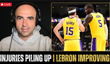 Laker Injuries Piling Up | Thoughts On LaRavia | Lebron Looking Better