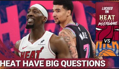 CONCERN: Miami Heat REELING as Bam Adebayo SLUMP, Kel'el Ware RISE Sparks Questions | Heat Podcast
