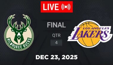 NBA LIVE! Los Angeles Lakers vs Milwaukee Bucks December 23, 2025 | 2025 NBA Season Live 2K