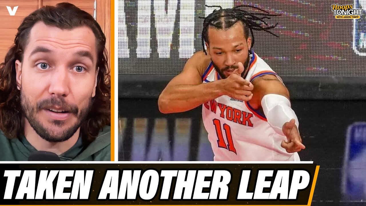 Jalen Brunson has taken ANOTHER leap for the New York Knicks