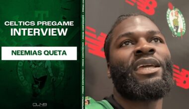 Neemias Queta RAVES About Hugo Gonzalez | Celtics Pregame
