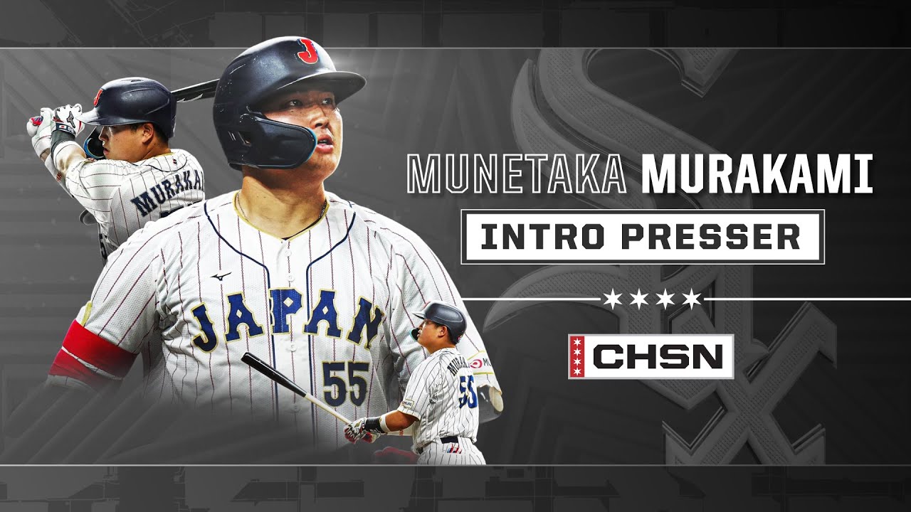 FULL PRESSER: White Sox introduce Munetaka Murakami