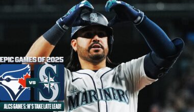 FULL GAME: Cal Raleigh homers late, Eugenio Suárez grand slam propel Mariners to ALCS Game 5 win!