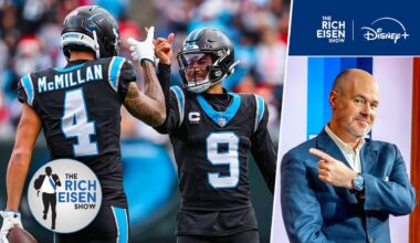 Rich Eisen Recaps the Carolina Panthers’ Huge NFC South Win Over the Tampa Bay Buccaneers