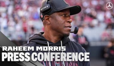 Raheem Morris on Atlanta Falcons win over Arizona Cardinals | Press Conference