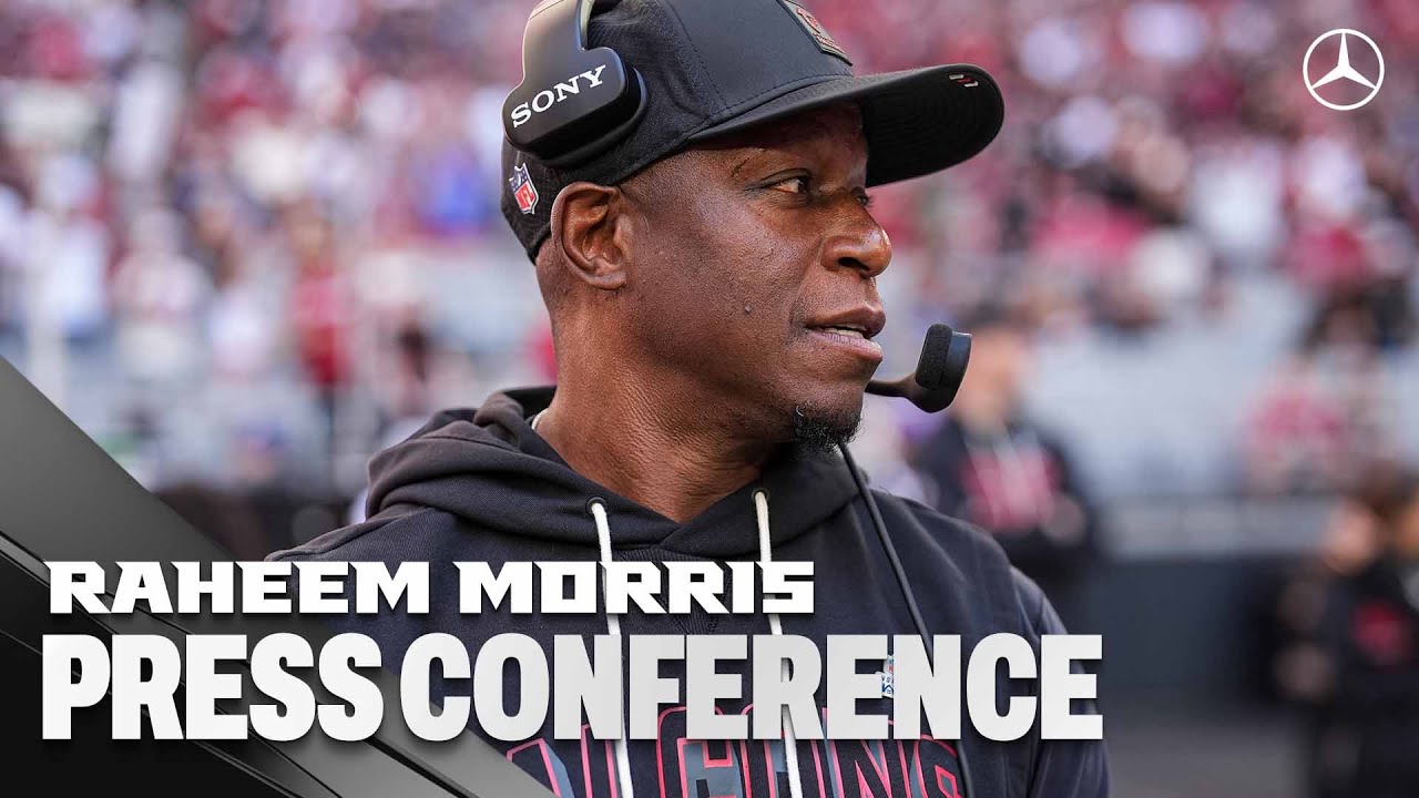 Raheem Morris on Atlanta Falcons win over Arizona Cardinals | Press Conference