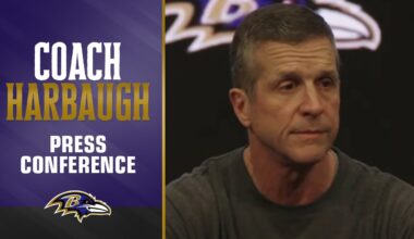 John Harbaugh on Lamar Jackson's Injury | Baltimore Ravens