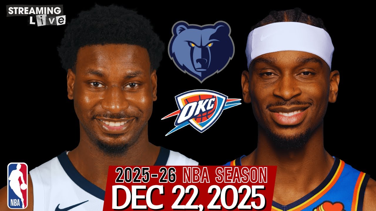 (LIVE) Memphis Grizzlies vs Oklahoma City Thunder NBA Live Stream
