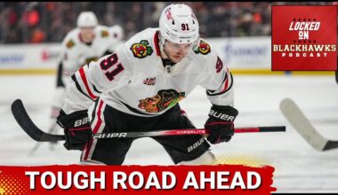 Frank Nazar OUT Multiple Weeks With Facial Injury | Chicago Blackhawks Tank is Back ON