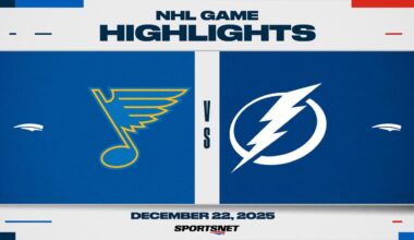 NHL Highlights | Blues vs. Lightning - December 22, 2025