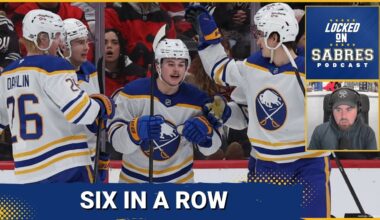 Buffalo Sabres win streak reaches six games with impressive win in New Jersey