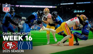 San Francisco 49ers vs Indianapolis Colts Game Highlights
