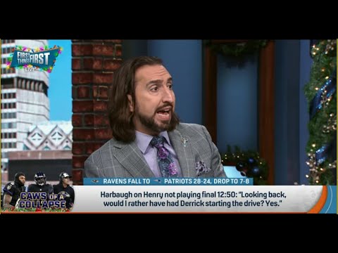 FIRST THINGS FIRST | Nick Wright GOES OFF On Baltimore Ravens And Lamar Jackson | NFL