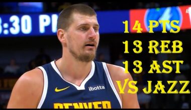 Nikola Jokic 14 Pts 13 Reb 13 Ast Utah Jazz vs Denver Nuggets HIGHLIGHTS