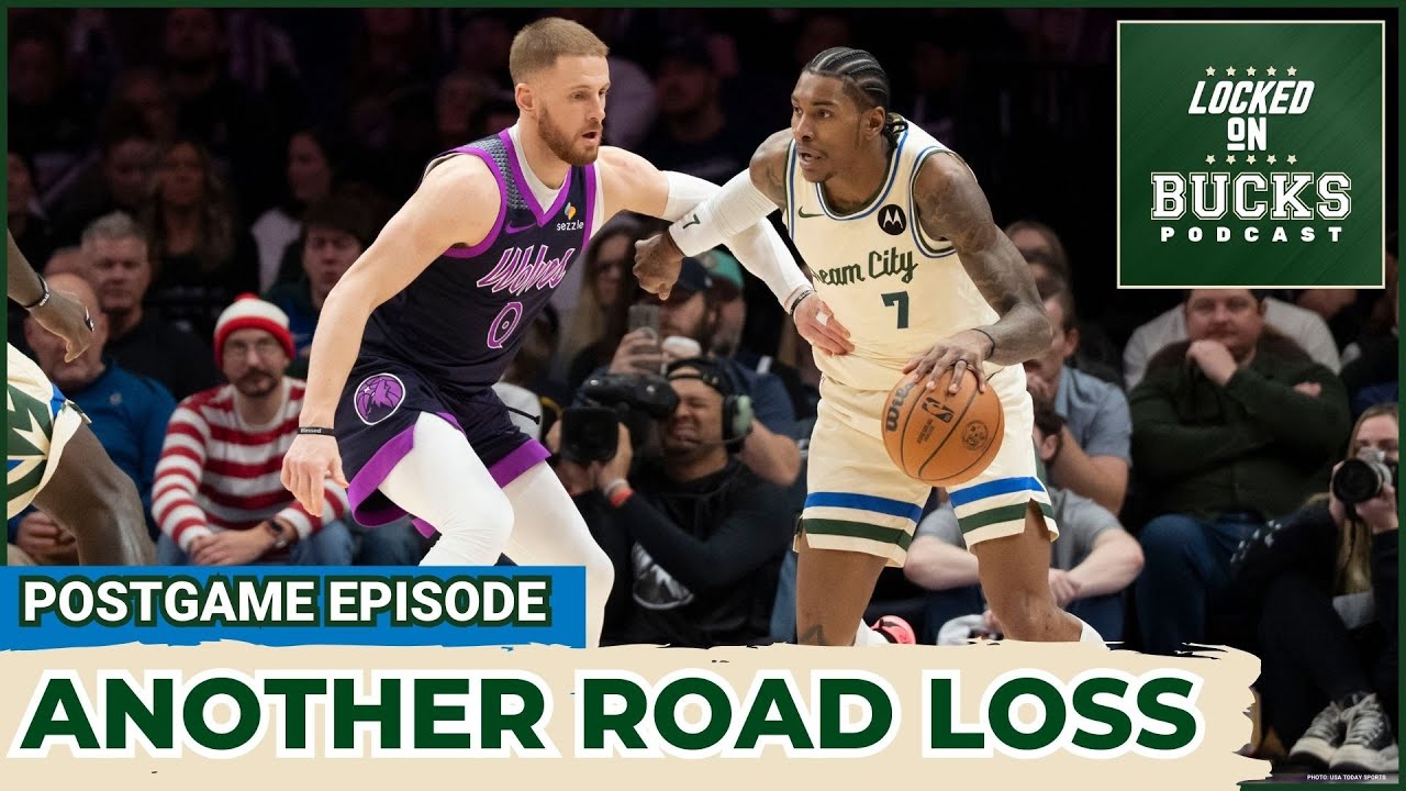 Bucks drop eighth straight road game after third quarter collapse against the Timberwolves