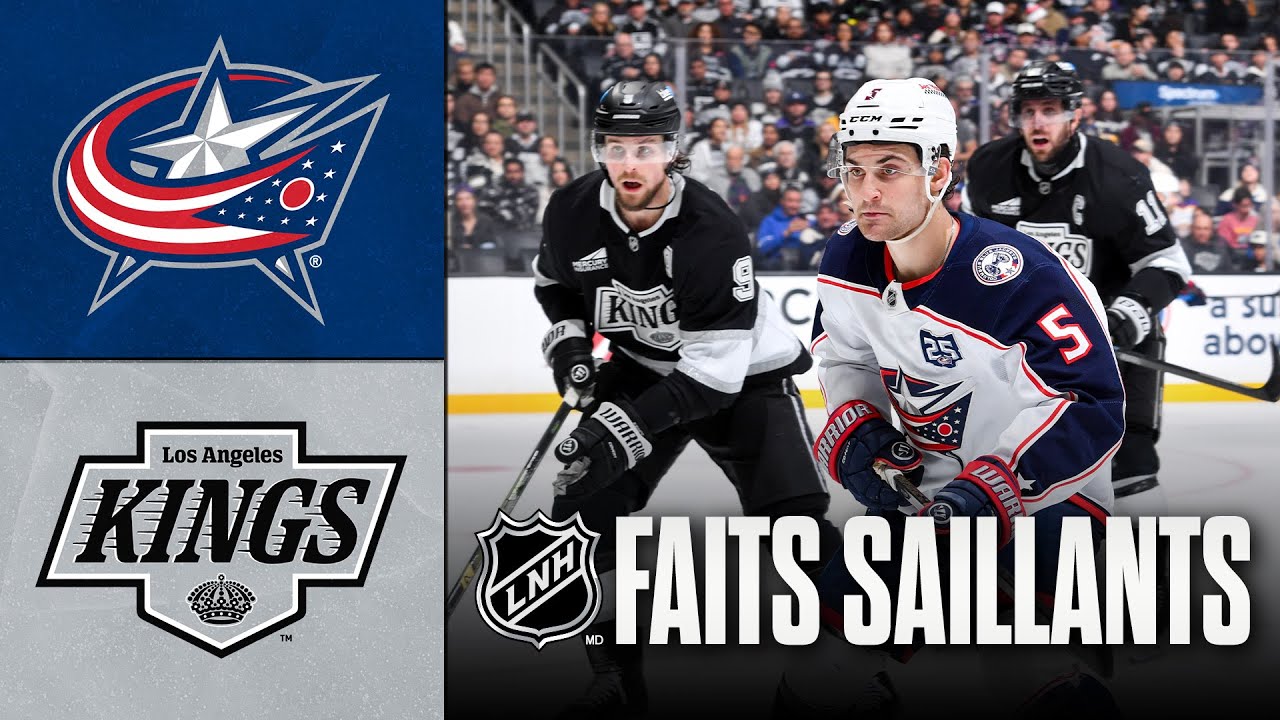 Blue Jackets vs Kings | Faits saillants