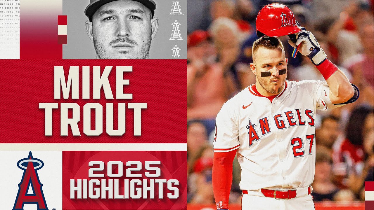 Mike Trout's 2025 MLB highlights! (Hit 400th home run with the Angels!)