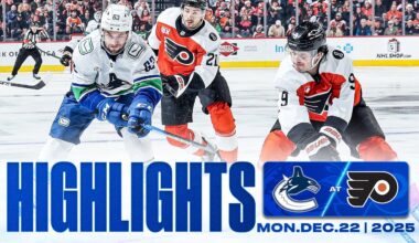 Game in 10 | Vancouver Canucks at Philadelphia Flyers Highlights (Dec 22, 2025)