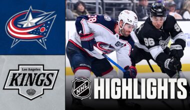 Blue Jackets vs. Kings | NHL Highlights | December 22, 2025