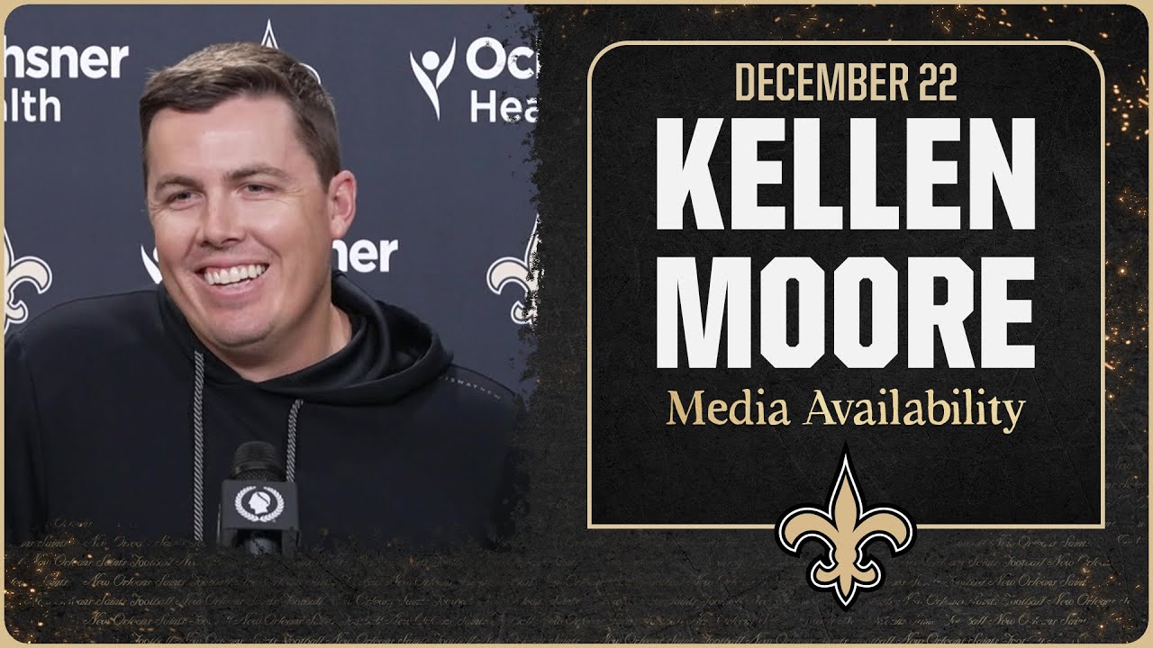 Kellen Moore recaps Week 16 win over Jets | New Orleans Saints
