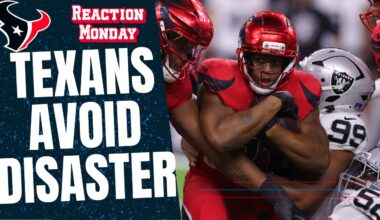 The Houston Texans Avoided a MAJOR Disappointment