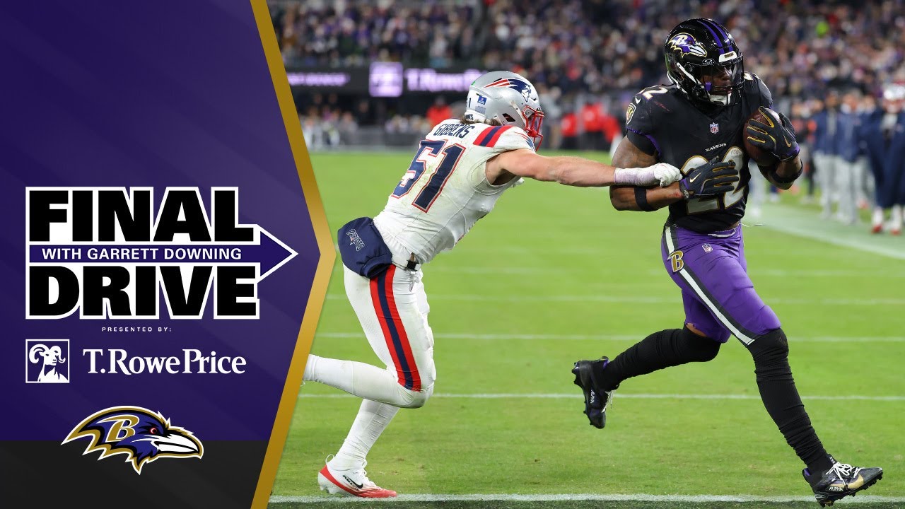 John Harbaugh Explains Derrick Henry’s Fourth Quarter Absence | Baltimore Ravens Final Drive
