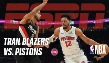 NBA Mini: Portland Trail Blazers vs. Detroit Pistons | Extended Highlights