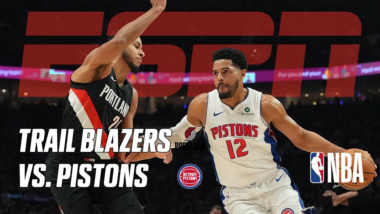 NBA Mini: Portland Trail Blazers vs. Detroit Pistons | Extended Highlights