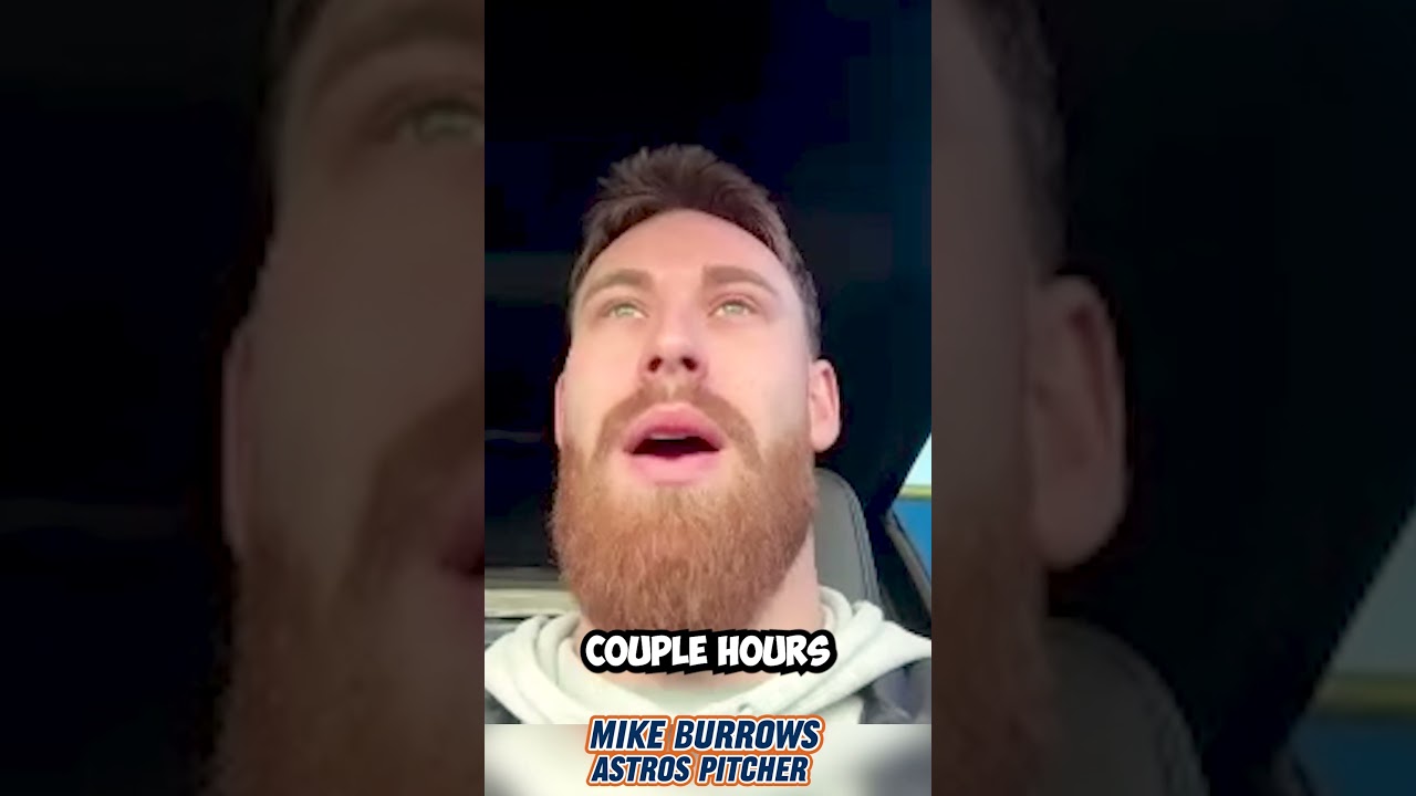 Mike Burrows Was At The Barber When He Got Traded To The Astros