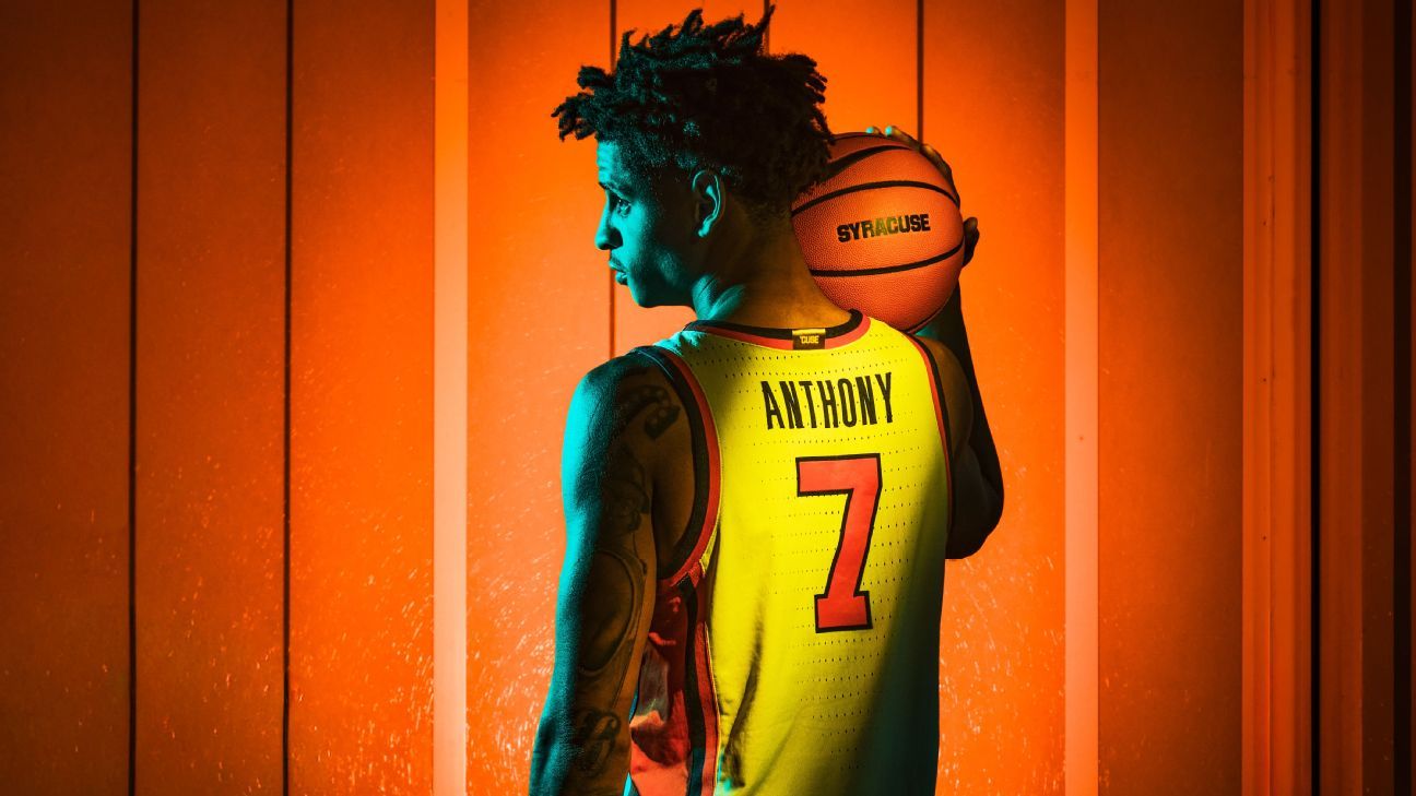 Kiyan Anthony is stepping out of his dad's shadow -- and into his own spotlight