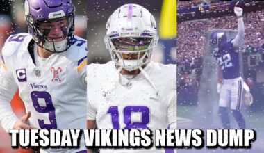 Minnesota Vikings News Dump (12.23.2025) | No JJ Practice, Winter Warrior, 2 Left for Harrison?
