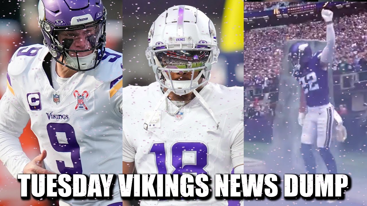 Minnesota Vikings News Dump (12.23.2025) | No JJ Practice, Winter Warrior, 2 Left for Harrison?