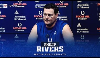 Philip Rivers Media Availability : Colts vs. 49ers