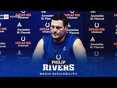 Philip Rivers Media Availability : Colts vs. 49ers