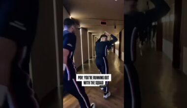 Inside Clippers player tunnel 😎