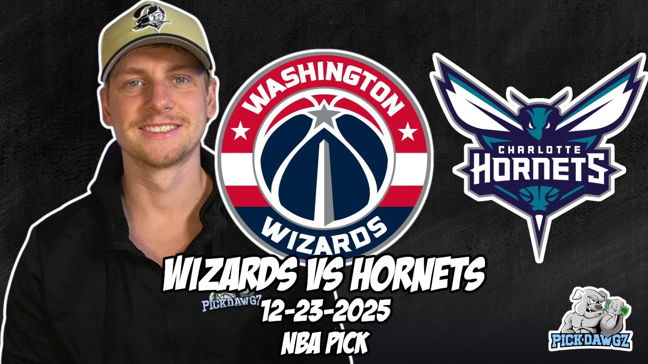Washington Wizards vs Charlotte Hornets 12/23/25 NBA Free Picks & Prediction | NBA Betting Tips