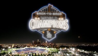 Happy Holidays from your Los Angeles Dodgers