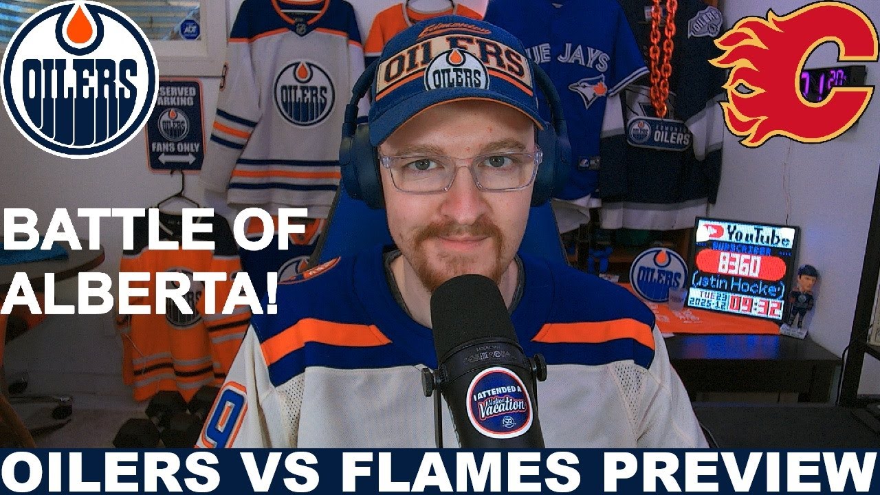 Pre-Game Report: Edmonton Oilers vs Calgary Flames