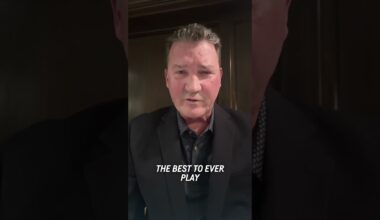 Mario Lemieux Congratulates Sidney Crosby on Franchise Points Record